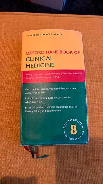 Oxford handbiik of clinical medicine beschikbaar voor biedingen