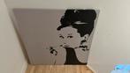 Canvas Audrey Hepburn, Ophalen, Zo goed als nieuw