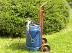 Chariot de transport pour grosses bonbonnes de gaz, Ophalen