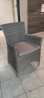6 wicker stoelen, Tuin en Terras, Tuinstoelen, Ophalen, Gebruikt, Wicker
