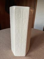 Zeshoekige Chinese cilindervaas, Antiek en Kunst, Ophalen of Verzenden