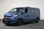 Fiat Talento 1.6 MJ L2 H1 125pk DC Sport Airco Navigatie, Auto's, Bestelwagens en Lichte vracht, Blauw, 159 g/km, Particulier