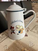 Vintage Disneyland Koffiekan / theekan ' Mickey's Farm ', Verzamelen, Ophalen of Verzenden, Mickey Mouse, Servies