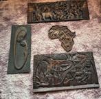 Décorations murales Africain en bois sculpté à la main, Antiquités & Art, Enlèvement