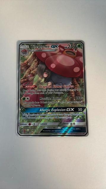 Vileplume gx full art  beschikbaar voor biedingen