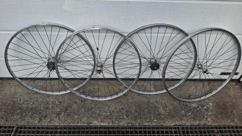 28" wielset voorwiel achterwiel + 1 speed + Sturmey Archer 3, Fietsen en Brommers, Fietsonderdelen, Gebruikt, Wiel, Ophalen