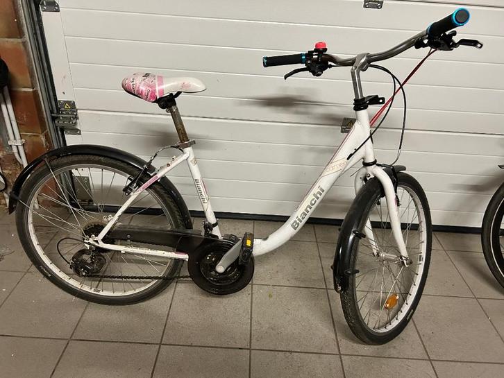 Fiets – Meisje 9–12 jaar, Fietsen en Brommers, Fietsen | Dames | Damesfietsen, Gebruikt, Overige merken, Versnellingen, Minder dan 47 cm