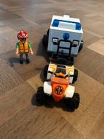 Playmobil Eerste hulp quad met trailer, Kinderen en Baby's, Ophalen, Zo goed als nieuw
