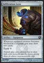 Infiltration Lens - SOM - MTG - NM, Hobby en Vrije tijd, Verzamelkaartspellen | Magic the Gathering, Ophalen of Verzenden