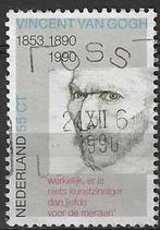 Nederland 1990 - Yvert 1347 - Vincent van Gogh (ST), Postzegels en Munten, Verzenden, Gestempeld