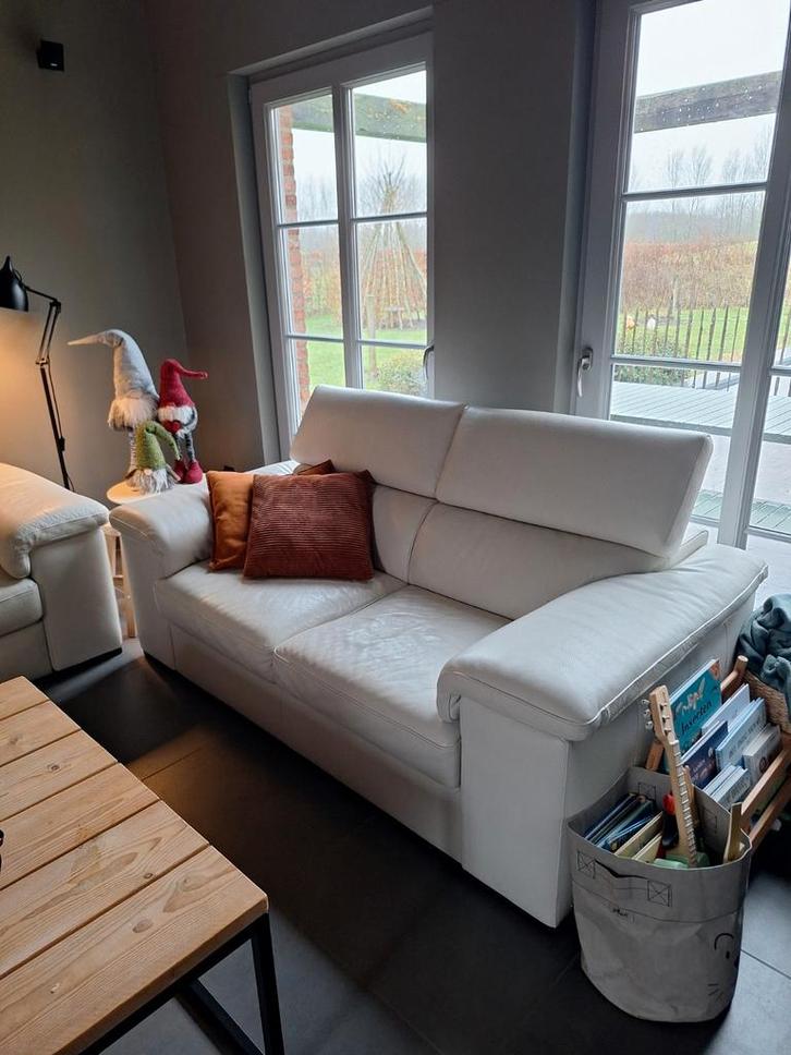 Lederen zetel salon natuzzi editions relaxzetels, Maison & Meubles, Canapés | Sofas & Chaises Longues, Utilisé, Quatre personnes ou plus