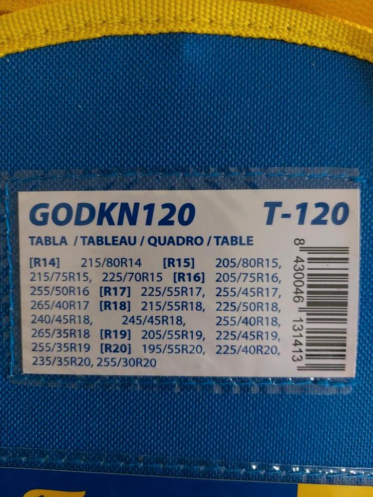 NIEUW sneeuwkettingen 9mm, Auto diversen, Sneeuwkettingen, Ophalen