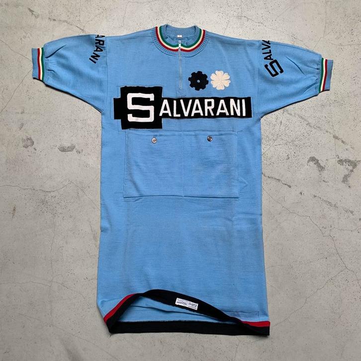 Salvarani 1970 Gimondi koerstrui wielertrui, Fietsen en Brommers, Fietsaccessoires | Fietskleding, Ophalen of Verzenden