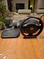 Thrustmaster racing wheel 458 Ferrari Italia en pedalen, Games en Spelcomputers, Ophalen, Zo goed als nieuw