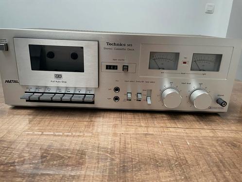 Technics RS-M5 Stereo Cassette Deck , werkt perfect !!!, Audio, Tv en Foto, Cassettedecks, Enkel, Overige merken, Auto-reverse