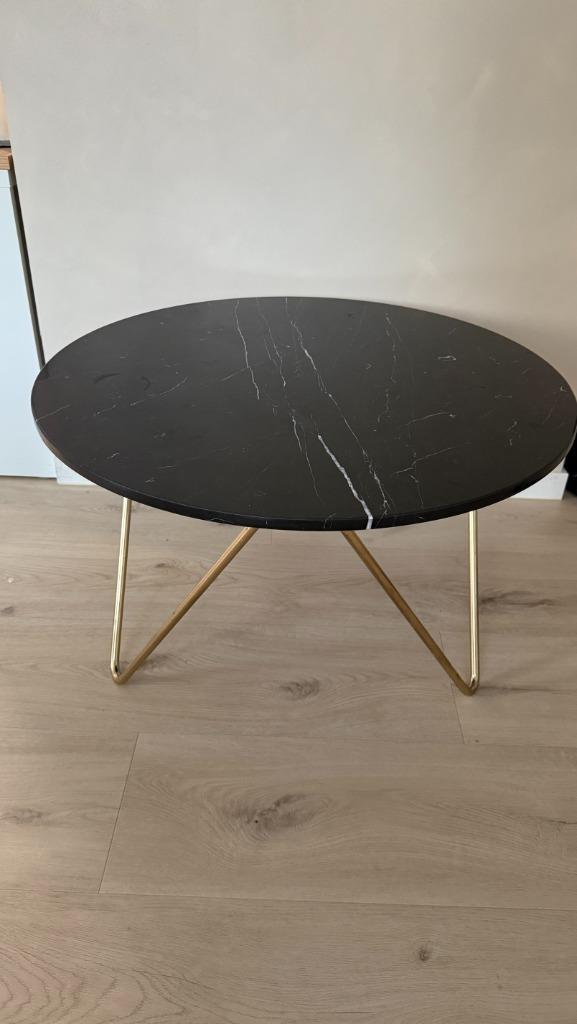 Marmeren Salontafel Maisons du Monde, Huis en Inrichting, Tafels | Salontafels, Gebruikt, Minder dan 50 cm, 50 tot 100 cm, 50 tot 100 cm