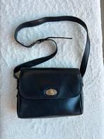 Vintage marineblauwe Celine schoudertas, Overige merken, Gebruikt, Blauw, Ophalen of Verzenden