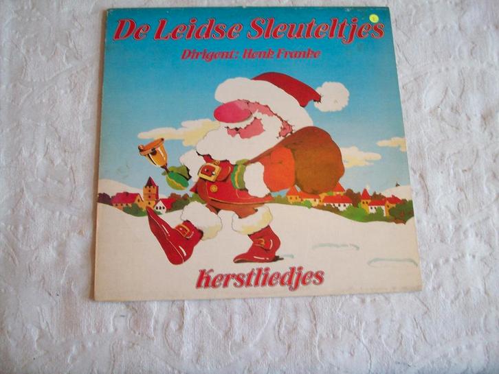 vinyl  kerst plaat  de leidse sleuteltjes, Cd's en Dvd's, Vinyl | Rock, Zo goed als nieuw, Overige genres, 12 inch, Ophalen of Verzenden