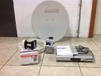 Satellietschotel met Duo LNb met Philips digitale ontvanger, Ophalen, Gebruikt, (Schotel)antenne-accessoires, Philips