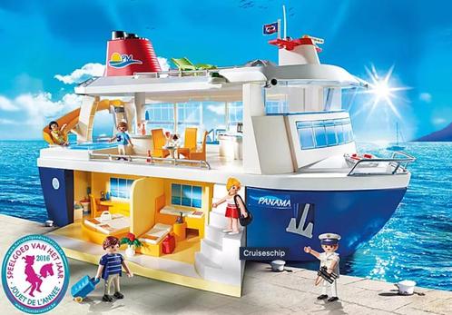 Playmobil - Cruiseschip, Kinderen en Baby's, Speelgoed | Playmobil, Nieuw, Complete set, Ophalen