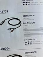 XLR Male naar RCA(cinch) kabel, Audio, Tv en Foto, Audiokabels en Televisiekabels, Ophalen, Nieuw