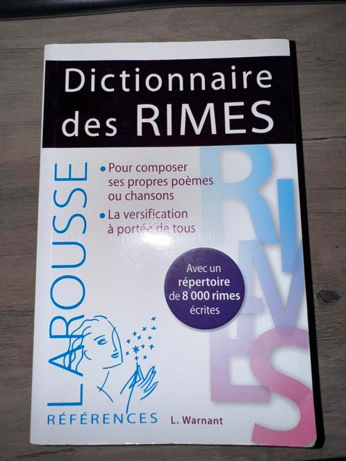 Dictionnaire des rimes  - Larousse, Boeken, Woordenboeken, Zo goed als nieuw, Frans, Ophalen