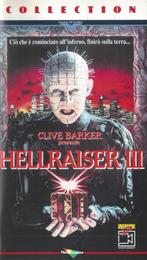 Horror VHS - Hellraiser III (ITA), CD & DVD, VHS | Film, Horreur, Utilisé, Envoi
