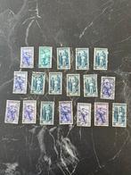 Set Italiaanse postzegels, Postzegels en Munten, Postzegels | Europa | Italië, Ophalen of Verzenden, Gestempeld
