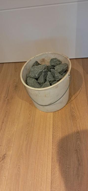 Pierres pour sauna jamais utilisées, 18 kg beschikbaar voor biedingen
