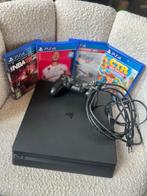 Playstation 4 + 1 console + 4 spelletjes + HDMI kabel, Games en Spelcomputers, Ophalen, Met 1 controller, Original, Gebruikt