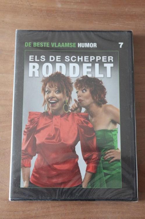De beste vlaamse humor - Els De Schepper Roddelt, Cd's en Dvd's, Dvd's | Cabaret en Sketches, Nieuw in verpakking, Stand-up of Theatershow