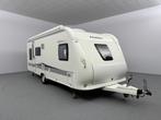 Hobby 560 KMFE Stapelbed Mover Dakairco INCL STALLING, Caravans en Kamperen, Rondzit, Dwars-stapelbed, 5 tot 6 meter, Hordeur