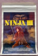 Vintage affiche ninja 3, Enlèvement ou Envoi, Comme neuf