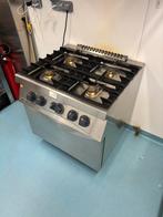 Zanussi fornuis - 4 branders en drietraps oven GN 2/1 (gas), Elektronische apparatuur, Ophalen, Gebruikt, Gas, 4 kookzones