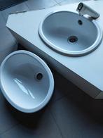 2 lavabo's inbouw, Ophalen, Gebruikt