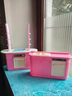 2-delige barbie keuken, Kinderen en Baby's, Speelgoed | Poppenhuizen, Ophalen of Verzenden, Zo goed als nieuw