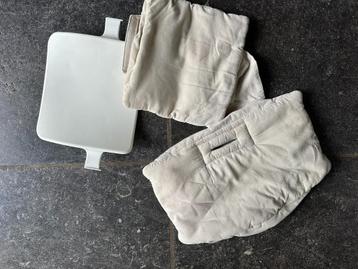 Tripp trapp rugleuning + trixie kussen beige beschikbaar voor biedingen
