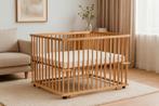 Baby box, baby park, te koop!, Kinderen en Baby's, Babyparken, Ophalen, Zo goed als nieuw, Wieltjes