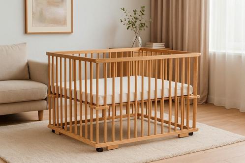 Baby box, baby park, te koop!, Kinderen en Baby's, Babyparken, Zo goed als nieuw, Wieltjes, Ophalen