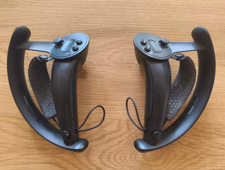 Valve index VR controllers (knuckles), Games en Spelcomputers, Virtual Reality, Gebruikt, Pc, Controller, Ophalen of Verzenden