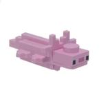 Axolotl Gepixeleerd Felroze, Enlèvement ou Envoi, Neuf, Briques en vrac, Lego