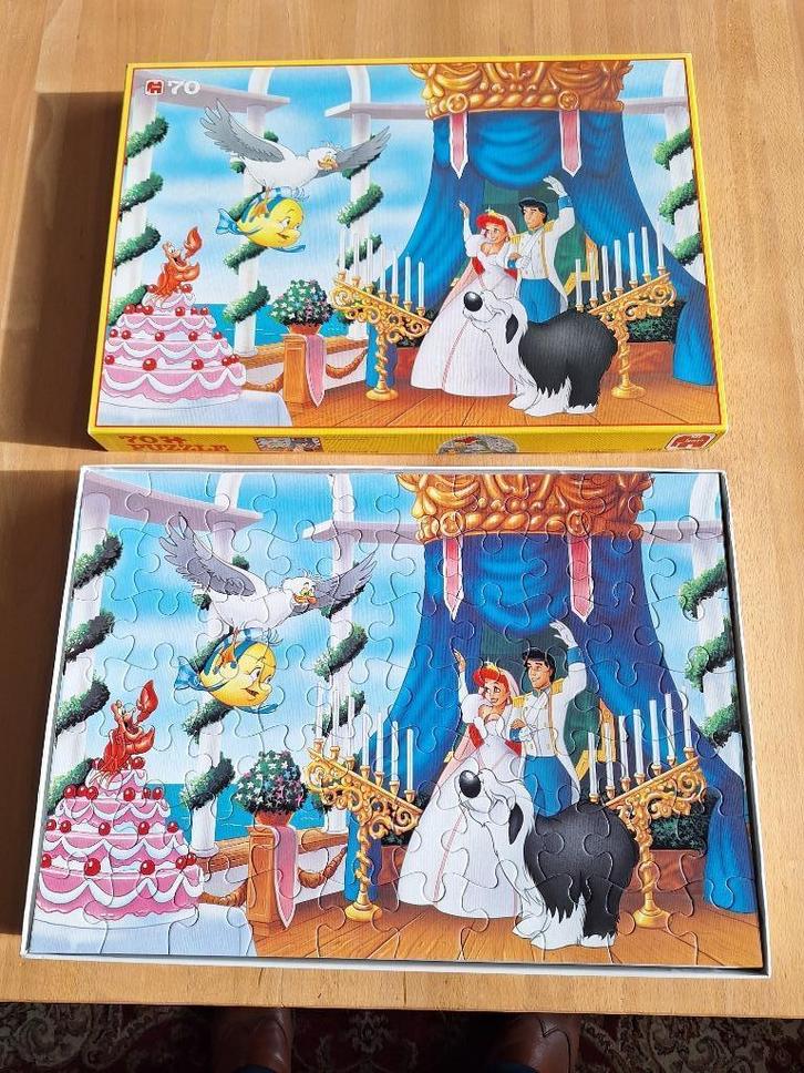 ✪ Puzzel Kleine zeemeermin - 70st, Kinderen en Baby's, Speelgoed | Kinderpuzzels, Gebruikt, Meer dan 50 stukjes, Ophalen of Verzenden
