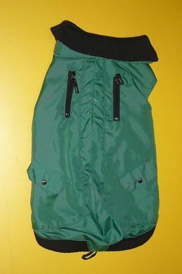Hondenkleding : groene jas  (doos 3) beschikbaar voor biedingen