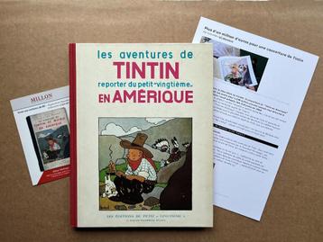 Tintin en Amérique-Hergé-Fac-similé N&B de l'édition de 1932 beschikbaar voor biedingen