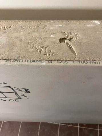 Pir+gips Recticel Eurothane G 100mm + 12,5mm gipsplaat, Enlèvement