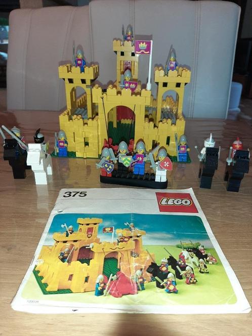 Lego Set 375-2 Castle Yellow, Kinderen en Baby's, Speelgoed | Duplo en Lego, Zo goed als nieuw, Lego, Complete set, Ophalen of Verzenden