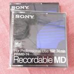 MiniDisc SONY PRMD 74 min - For Professional Use, Verzenden, Minidisc-recorder