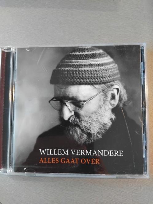 Cd. Willem Vermandere.  Alles gaat over., Cd's en Dvd's, Cd's | Nederlandstalig, Zo goed als nieuw, Ophalen of Verzenden