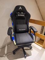 Gamingstoel Alfordson nieuw met verlichting en massage, Maison & Meubles, Chaises de bureau, Neuf, Enlèvement ou Envoi, Chaise de bureau de gaming