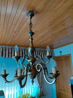 Kroonluchter in koper met 9 lampen, Enlèvement